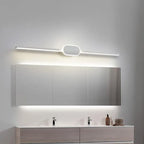 Modern LED Wall Lamps White Black Mirror Headlights Base Decor Walls Sconce for Bathroom Bedroom Living Room Indoor Lighting