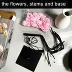 LED Table Lamp Rose Flower Tree USB Night Lights Home Decoration LED Table Lights Parties Xmas Christmas Wedding Bedroom Decor